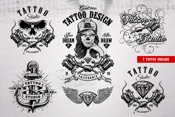 Tattoo BUNDLE in Templates - product preview 3