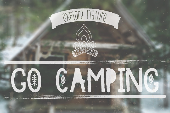 Rustic Logo Toolkit Outdoor Edition in Graphics - product preview 5