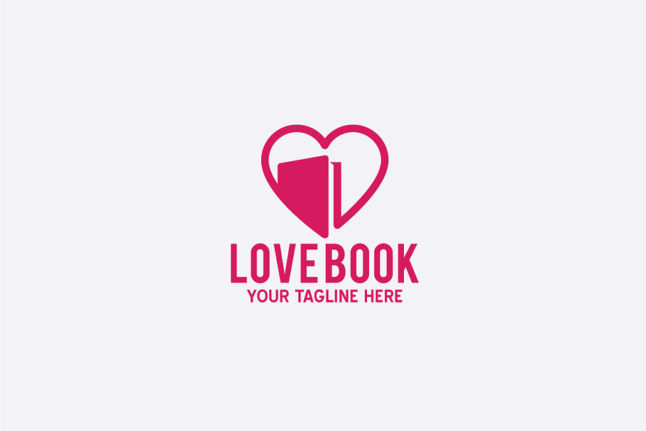 love book in Logo Templates - product preview 8