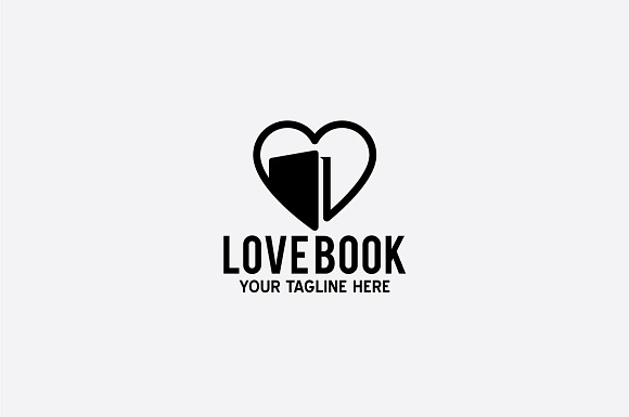 love book in Logo Templates - product preview 3