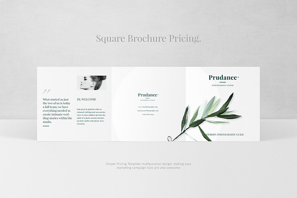 Photography Pricing Brochure