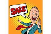 salesman businessman sale