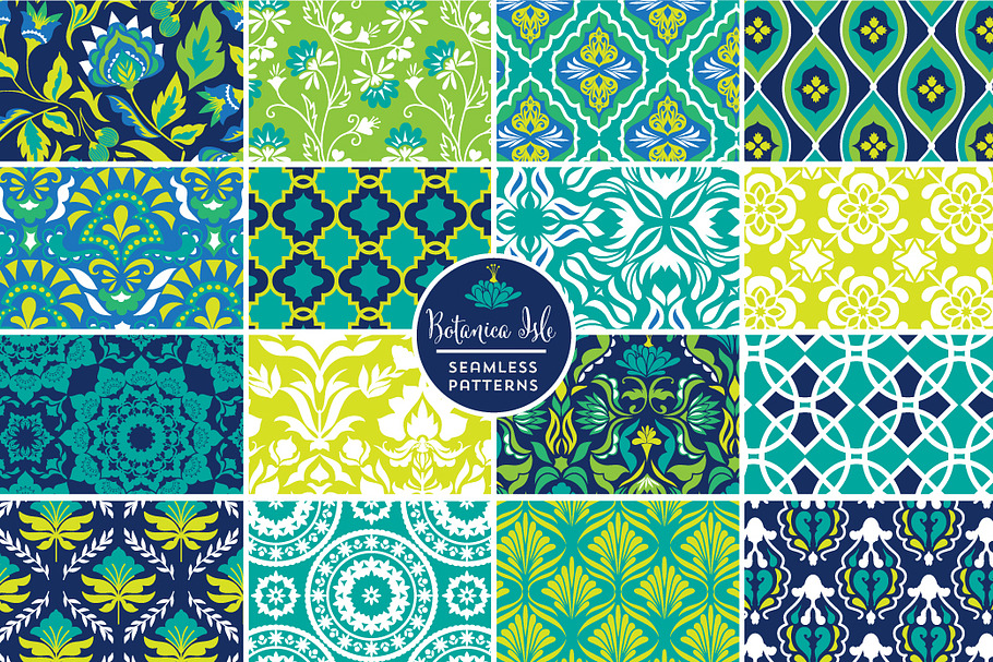 Botanica Isle Modern Floral Patterns in Patterns - product preview 8