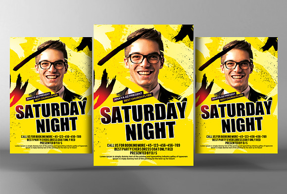 10 Party Flyers Bundle in Flyer Templates - product preview 6