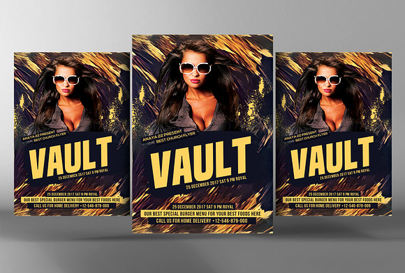 10 Party Flyers Bundle in Flyer Templates - product preview 9