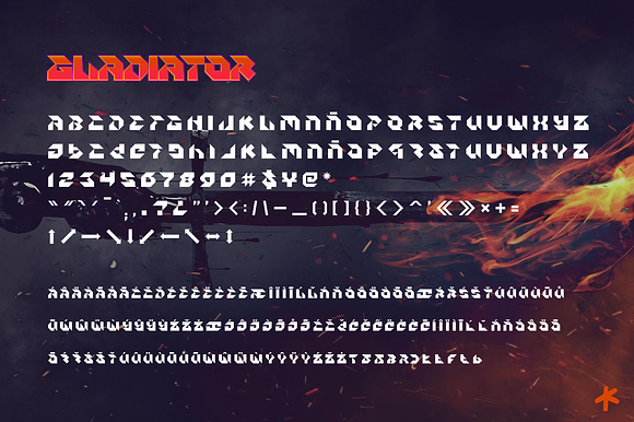 GLADIATOR in Blackletter Fonts - product preview 1