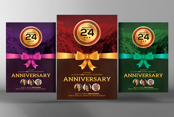 10 Abstract Party Flyers Bundle in Flyer Templates - product preview 3