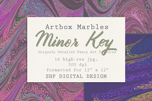 Art Textures: Marbled Minor Key in Patterns - product preview 1