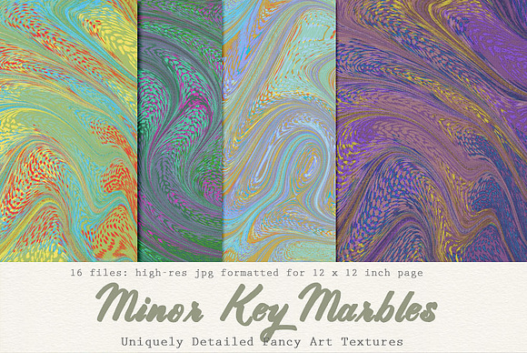 Art Textures: Marbled Minor Key in Patterns - product preview 2