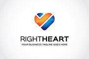 Right Heart Logo Template