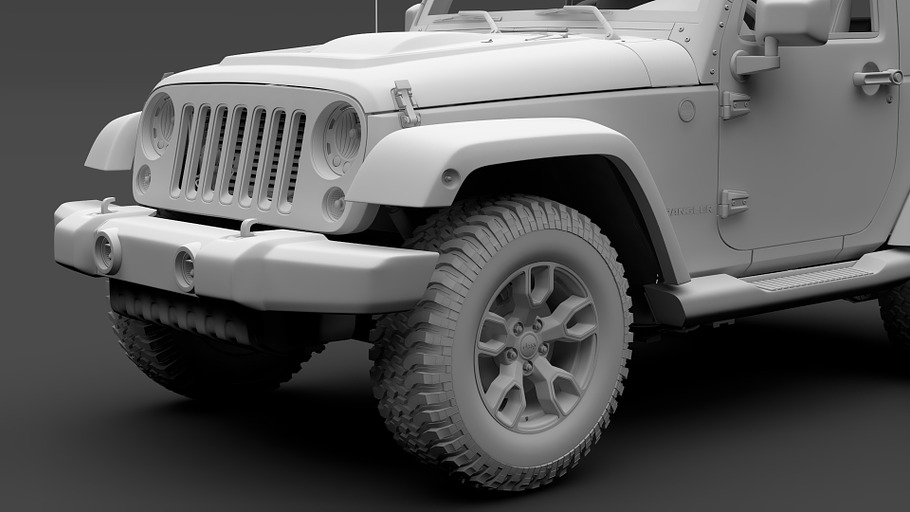 Jeep Wrangler Smoky Mountain JK 2017 in Vehicles - product preview 12