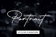 Portrait Signature Script - 6 Fonts