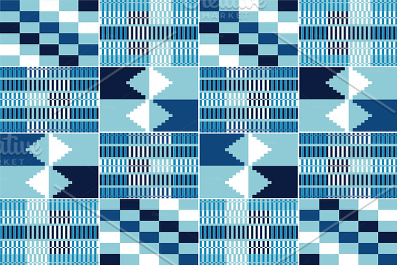 Vectorized Kente Patterns Set 3 in Patterns - product preview 3