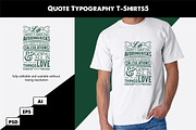 Quote Typography T-Shirts6