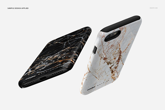 iPhone 7 Case Mockup (tough & snap)  in Product Mockups - product preview 3