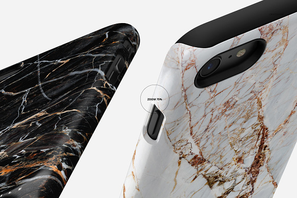 iPhone 7 Case Mockup (tough & snap)  in Product Mockups - product preview 6