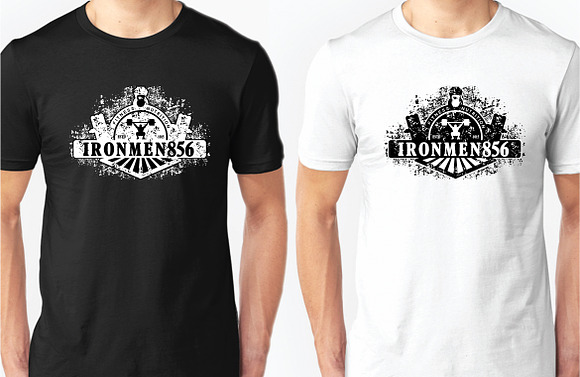 2 Fitness T-Shirt Template Vol 3 in Illustrations - product preview 2