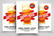 Happy Hour Psd Flyer Template