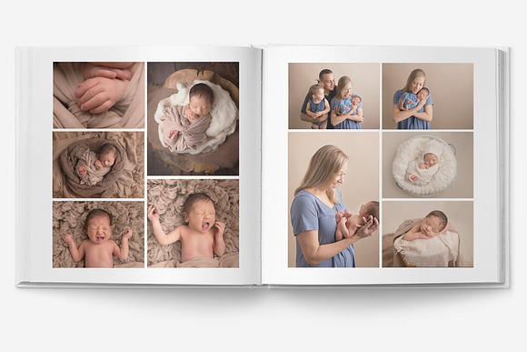 Baby Album Template PSD in Magazine Templates - product preview 7