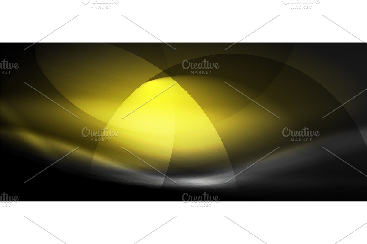 Vector glowing wave neon flowing curve background in Illustrations - product preview 8