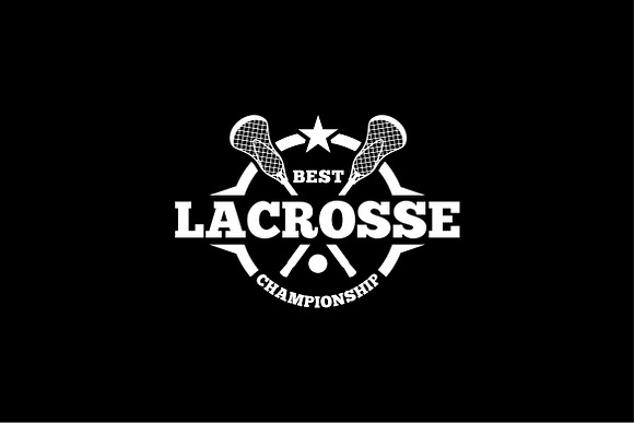 LACROSSE  in Logo Templates - product preview 2