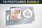 19 Multi-use Postcards Bundle