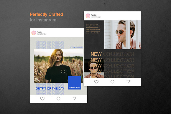 Instagram Bundle - Streetwear in Instagram Templates - product preview 7