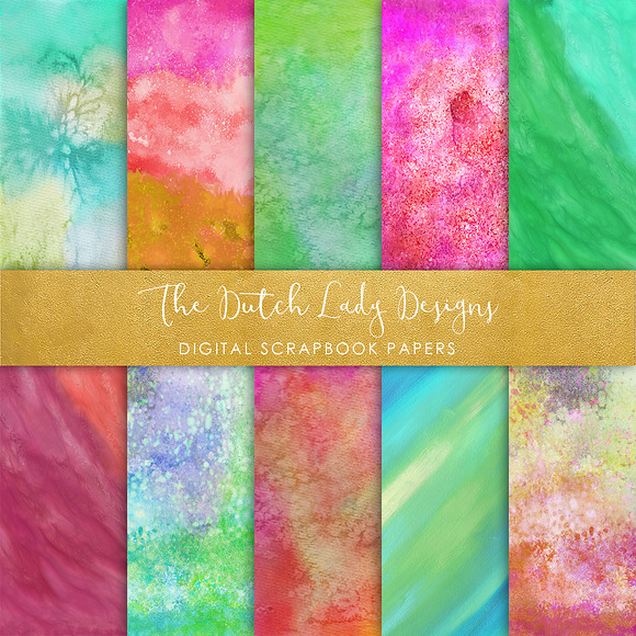 Paint Splatter - Scrapbook Papers in Textures - product preview 4