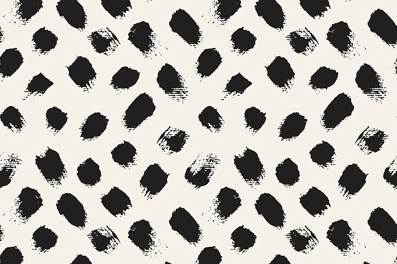 Brush Strokes. Seamless Patterns v.1 in Patterns - product preview 2