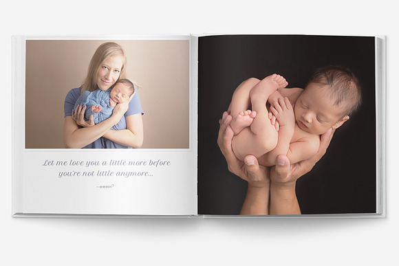 Baby Album Template PSD in Magazine Templates - product preview 9