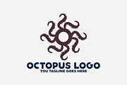 Octopus O Letter Logo