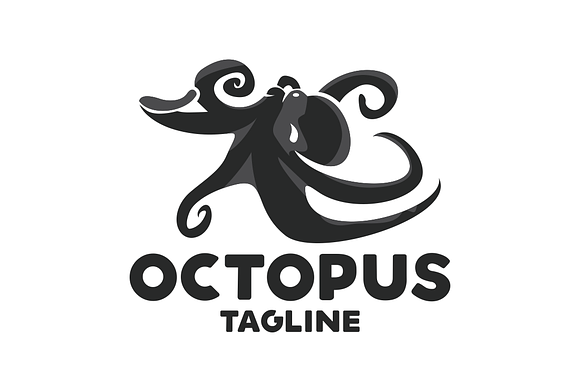 Octopus logo in Logo Templates - product preview 1