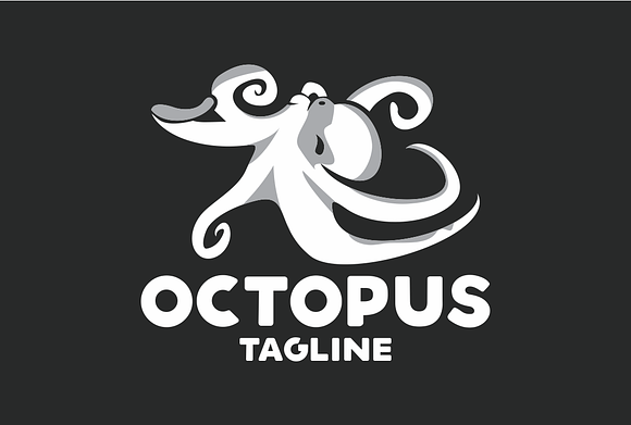 Octopus logo in Logo Templates - product preview 2