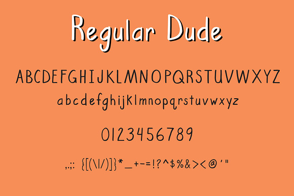 Regular Dude Font in Sans-Serif Fonts - product preview 1