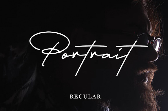 Portrait Signature Script - 6 Fonts in Cursive Fonts - product preview 6