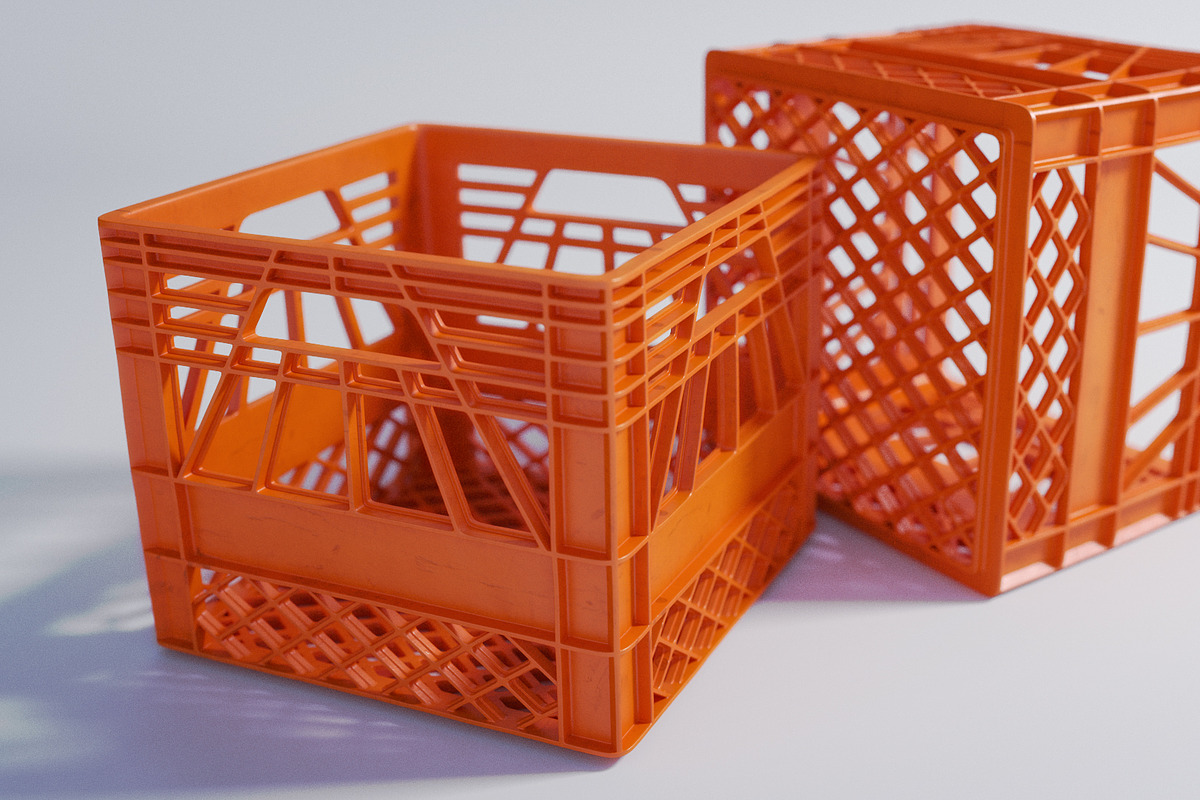 Plastic Crates in Objects - product preview 8