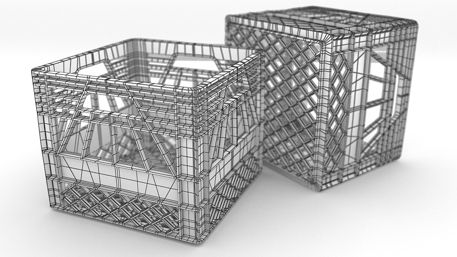 Plastic Crates in Objects - product preview 2