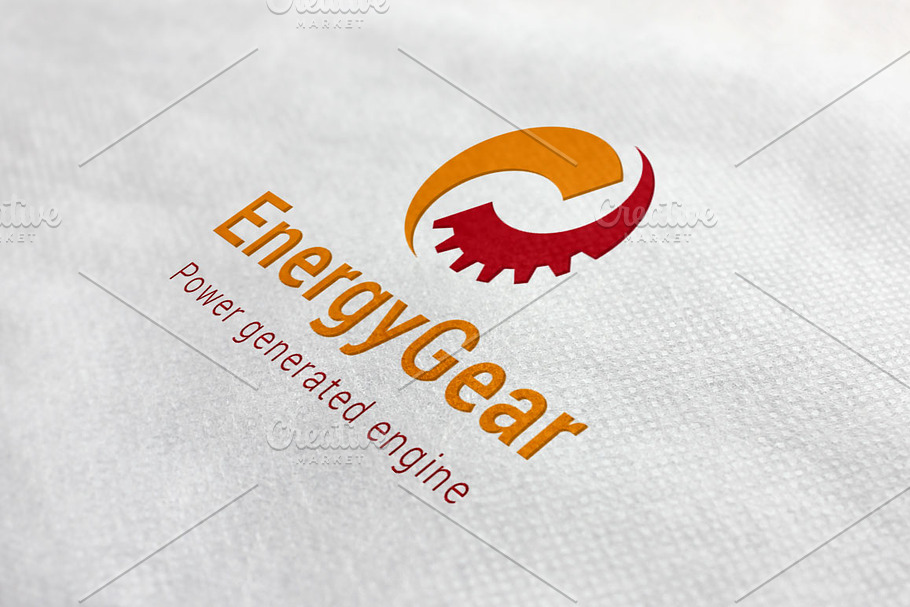 Energy Gear Logo in Logo Templates - product preview 8