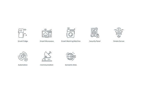 88 Smart Technology Line Icons in Technology Icons - product preview 5