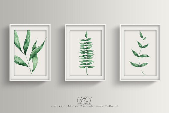 FANCY Green Collection %50 OFF in Illustrations - product preview 2
