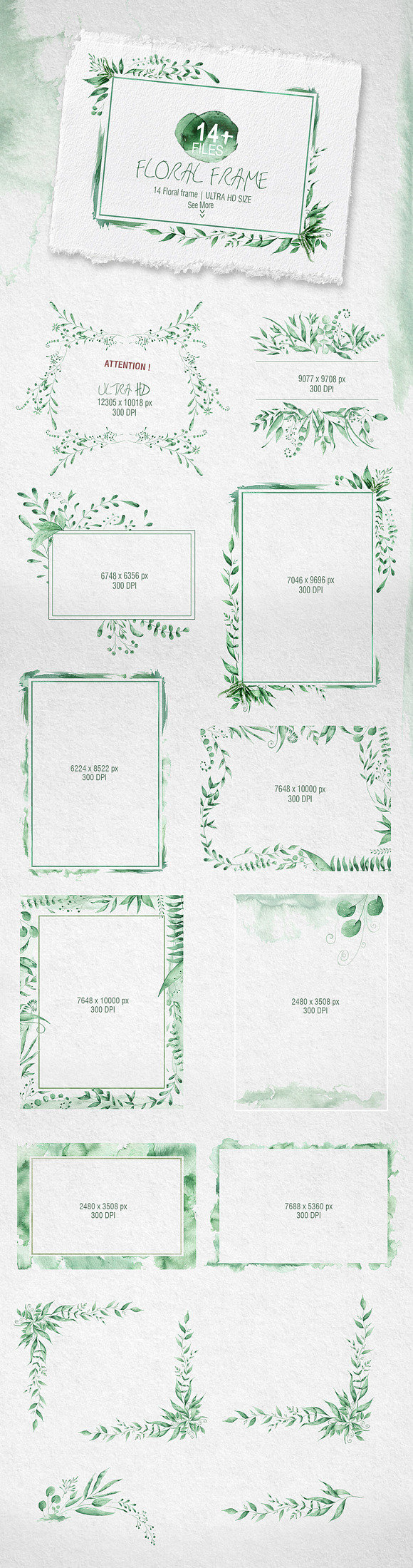FANCY Green Collection %50 OFF in Illustrations - product preview 3