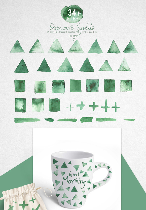 FANCY Green Collection %50 OFF in Illustrations - product preview 9