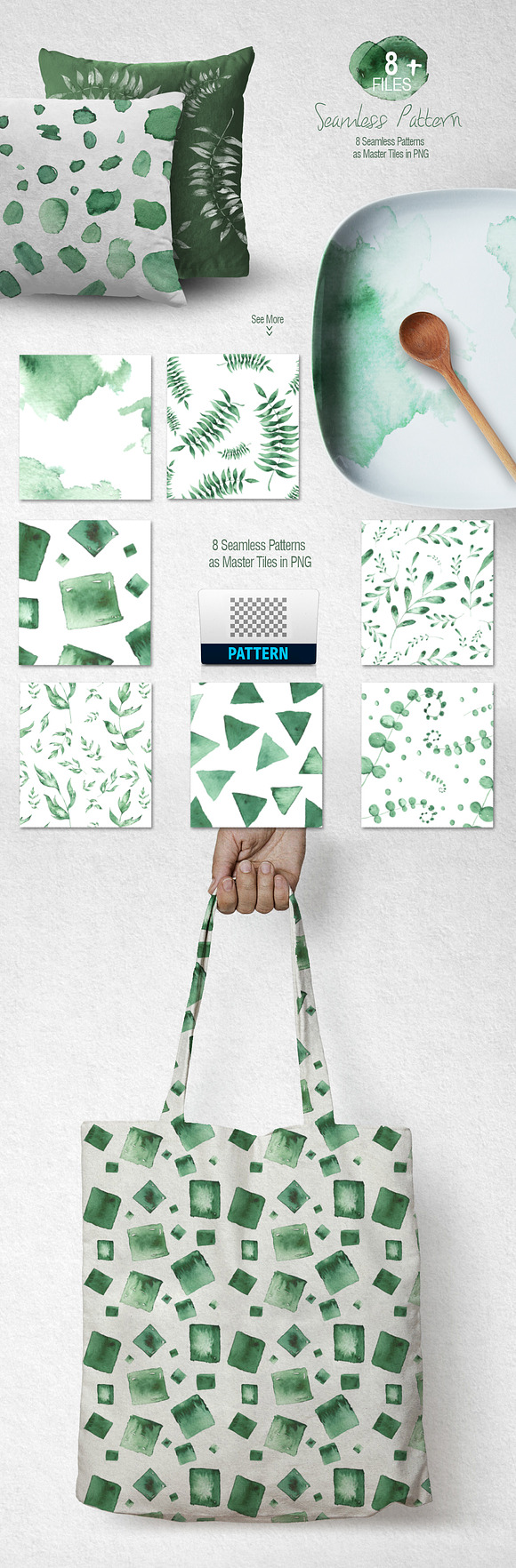 FANCY Green Collection %50 OFF in Illustrations - product preview 11