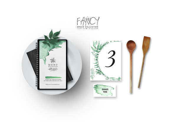 FANCY Green Collection %50 OFF in Illustrations - product preview 14