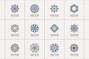 12 Geometric Logo Templates