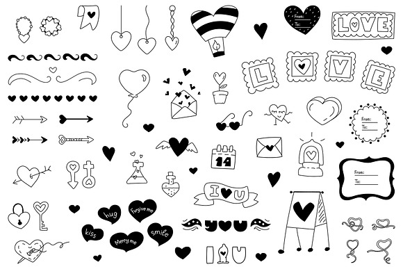 Valentine's Day graphics | BUNDLE in Illustrations - product preview 3