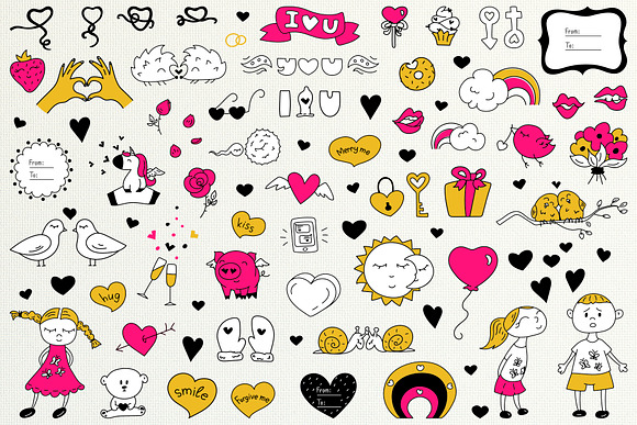 Valentine's Day graphics | BUNDLE in Illustrations - product preview 6