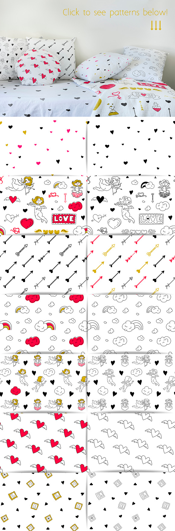 Valentine's Day graphics | BUNDLE in Illustrations - product preview 7