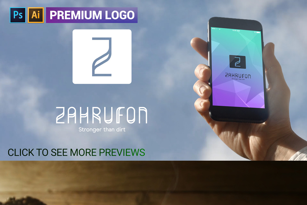 Z Letter Logo in Logo Templates - product preview 8