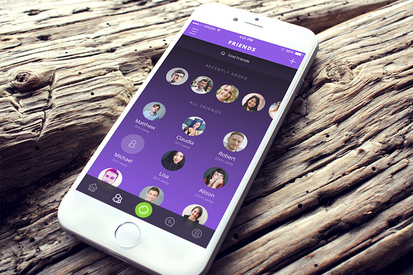 Jewel - The Complete iOS UI Kit in Graphics - product preview 4